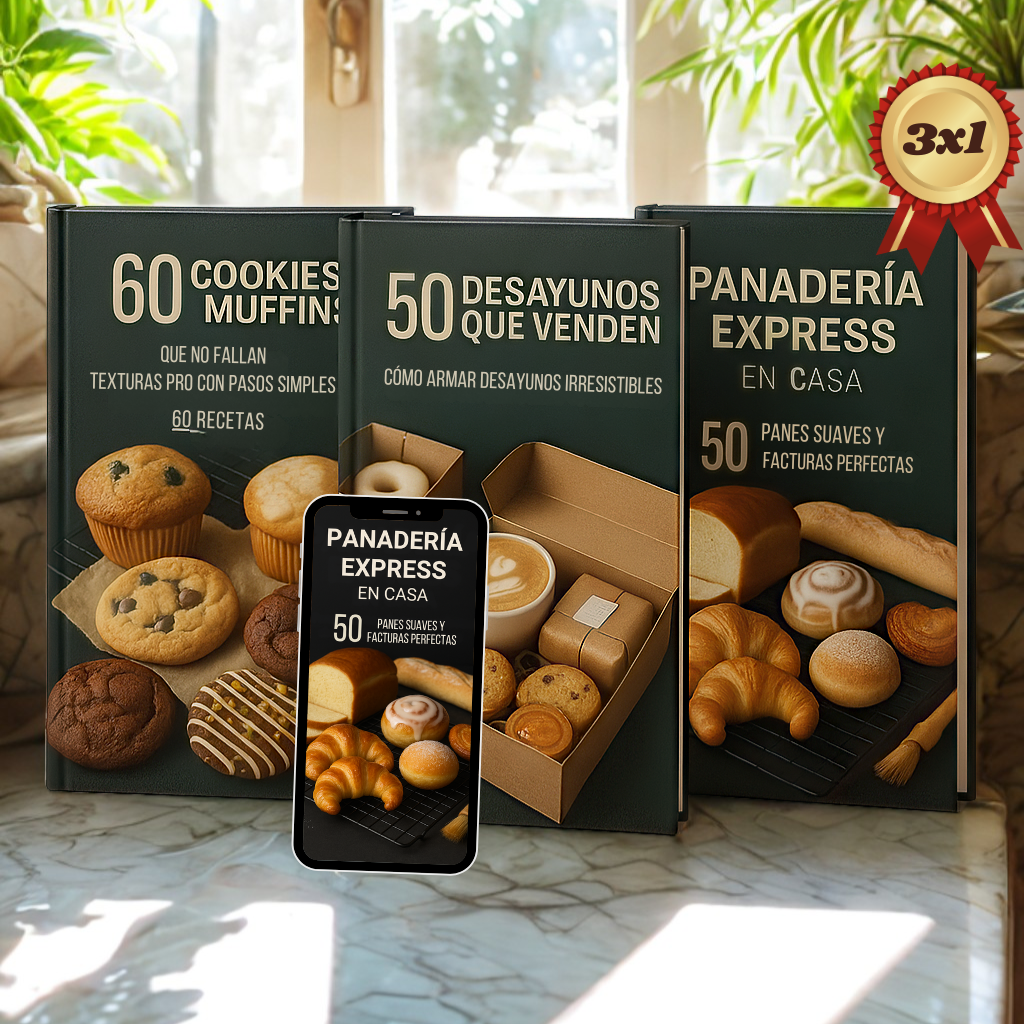 🥐 Combo Desayunos Gourmet 3x1 + 4 Bonus